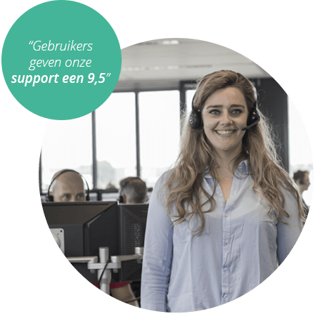Real-time support, geen ticketsysteem