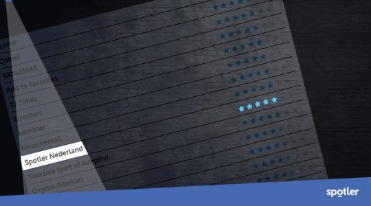 Spotler scoort hoog in Emerce 100
