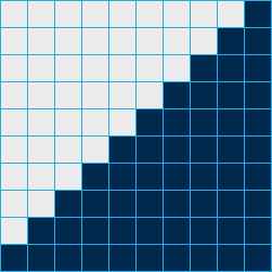 Retina voorbeeld schuine lijn 100 pixels