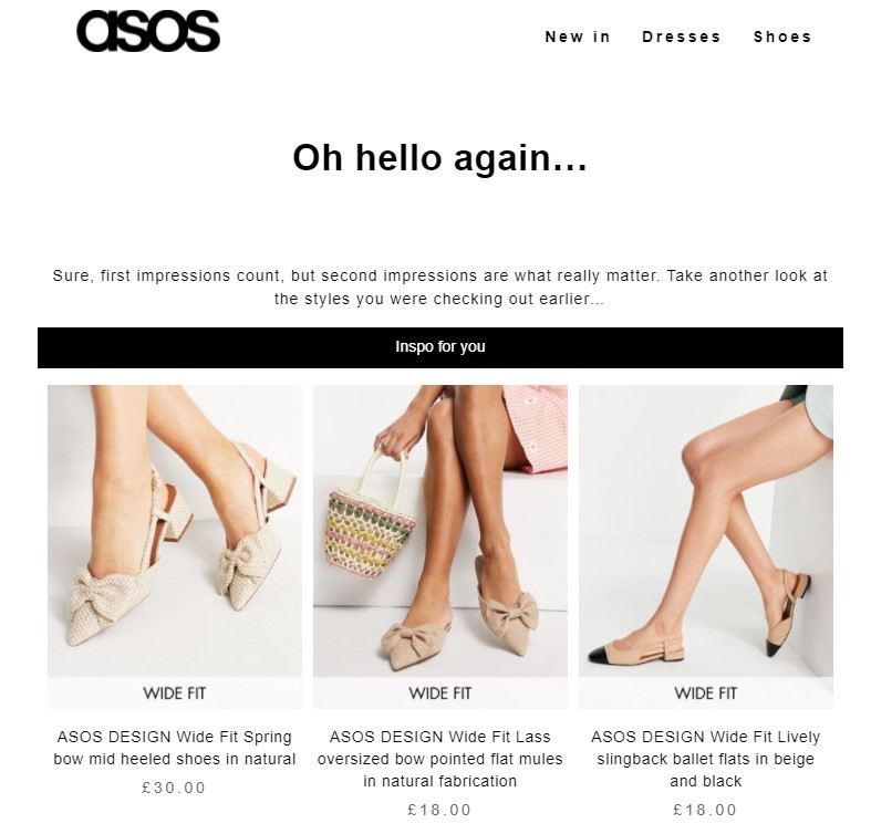 Retargeting - ASOS