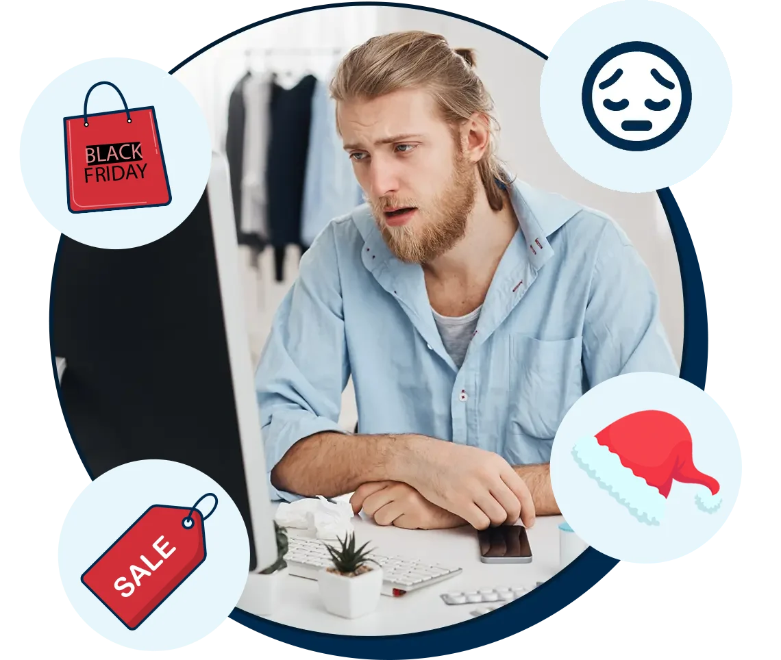 Email Credits Problem Seasonal
