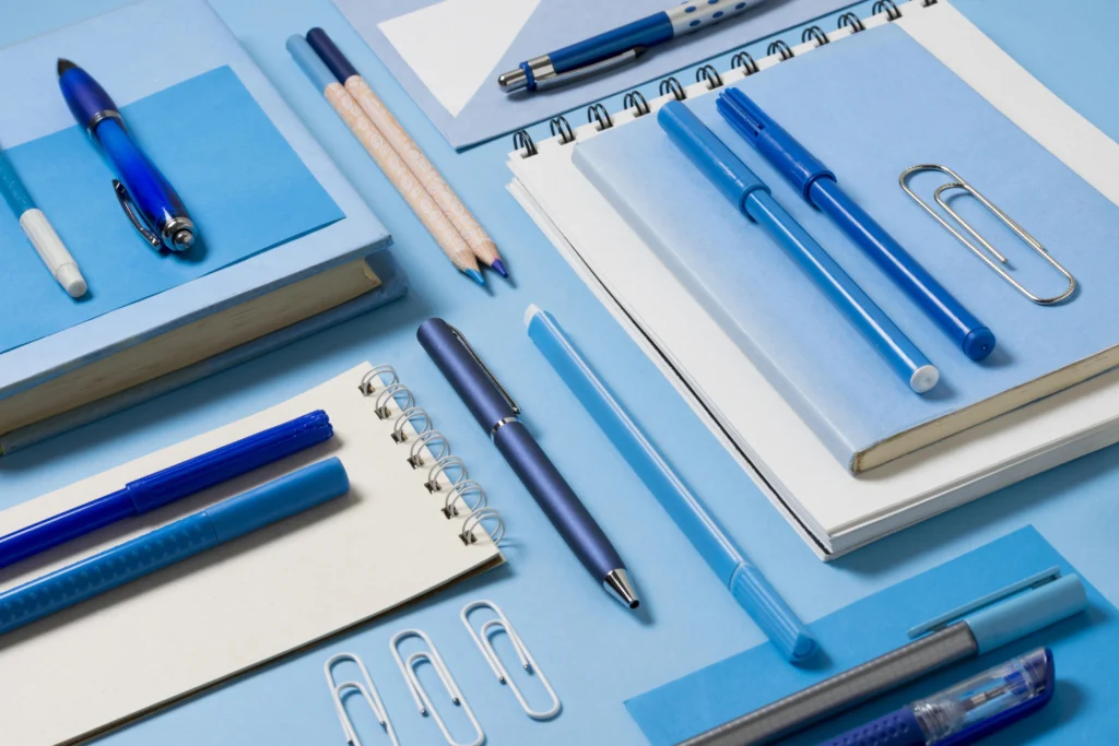 Materials that are ready to be branded (printed)