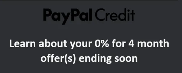 Example of PayPal's email header in dark mode, where the image shows dark on dark.
